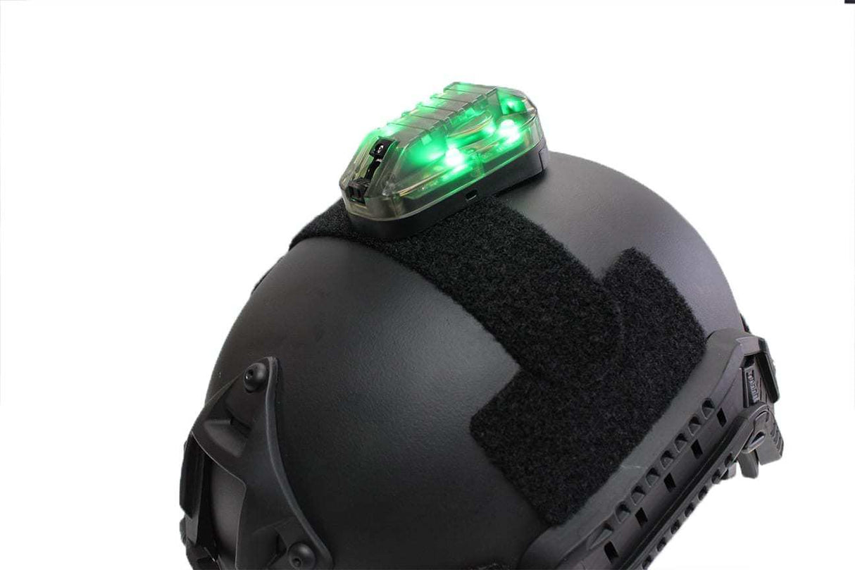 Wadsn Hel-Star6 IR And Green LED - Socom Tactical Airsoft Fleet - -  Airsoft