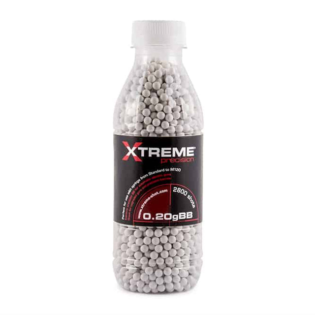 Xtreme Precision 0.20g BB Bottle (2800) - Socom Tactical Airsoft - - Evolution International Airsoft