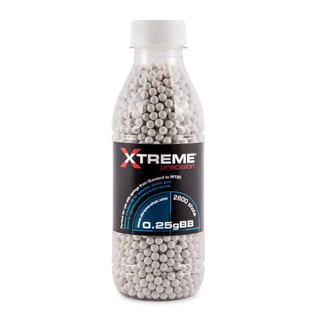 Xtreme Precision 0.25g BB Bottle (2800) - Socom Tactical Airsoft Fleet - - Evolution International Airsoft