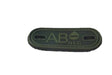 AB Negative blood type patch (Green) (Fits boot lace) - Socom Tactical Airsoft Fleet - - Socom Tactical Airsoft Airsoft