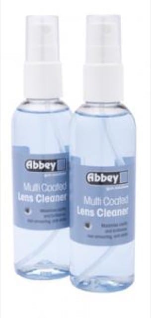 Abbey Multi-coated Lens Cleaner 100ml - Socom Tactical Airsoft Fleet - - Abbey Supply Airsoft