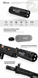 Acetech Bifrost Tracer Unit - Titanium - Socom Tactical Airsoft Fleet - -  Airsoft