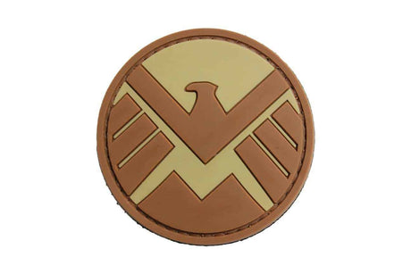 Marvel Shield (Tan) Morale patch - Socom Tactical Airsoft - - Socom Tactical Airsoft Airsoft