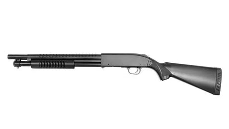 AGM Mossberg 590K Airsoft Shotgun  Solid Stock - Socom Tactical Airsoft Fleet - - AGM Airsoft