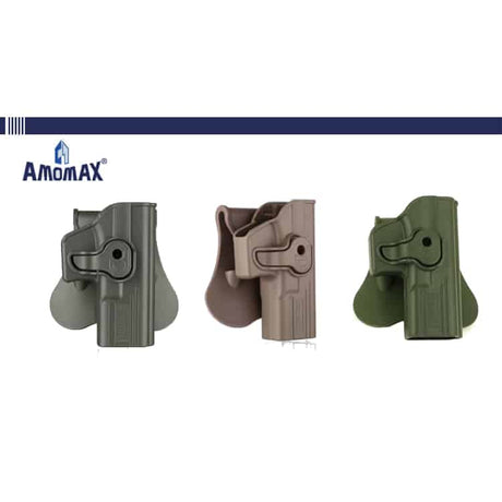 Amomax Right Handed Glock Holster - Socom Tactical Airsoft Fleet - - Amomax Airsoft