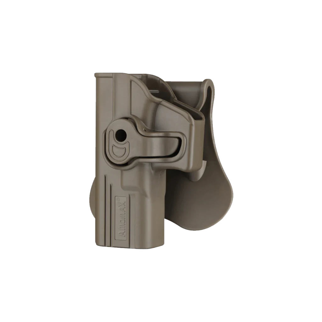 Amomax Left Handed Glock Holster Dark Earth From Amomax