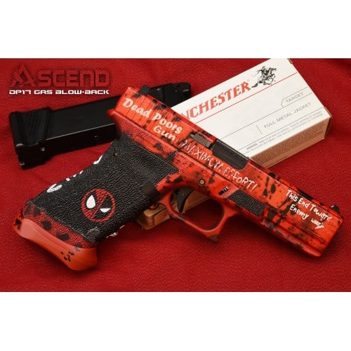 Ascend DP17 Deadpool G17 GBB Pistol (Black Trigger)-Ascend-Socom Tactical Airsoft