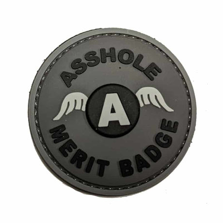 TPB Asshole Merit Badge Patch - Socom Tactical Airsoft - -  Airsoft