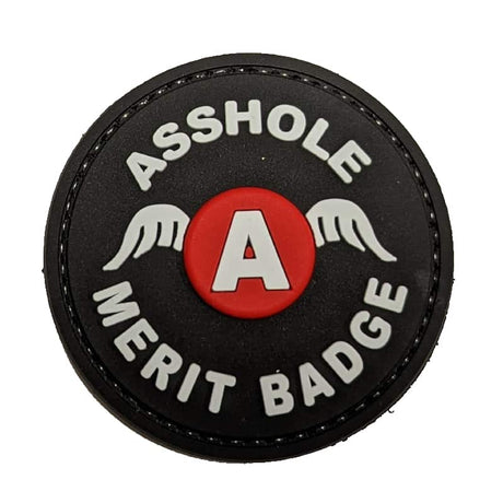 TPB Asshole Merit Badge Patch - Socom Tactical Airsoft - -  Airsoft