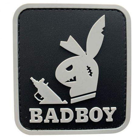 TPB Bad Boy with Gun PVC Patch - Socom Tactical Airsoft - - The Patch Board Airsoft