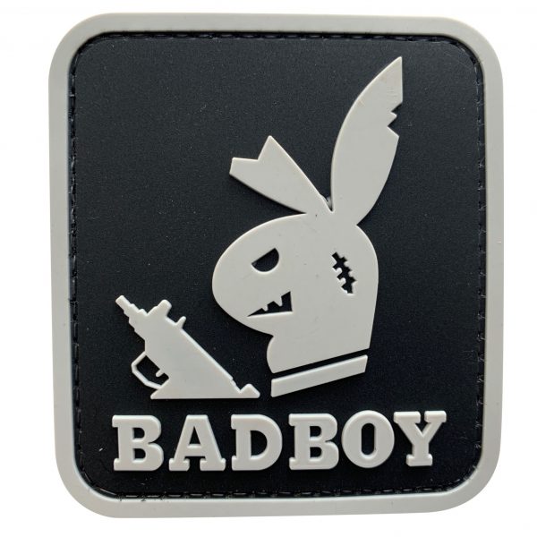 TPB Bad Boy with Gun PVC Patch - Socom Tactical Airsoft - - The Patch Board Airsoft