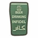 TPB Beer Drinking Infidel Patch - Socom Tactical Airsoft - -  Airsoft