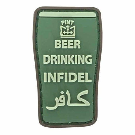 TPB Beer Drinking Infidel Patch - Socom Tactical Airsoft - -  Airsoft