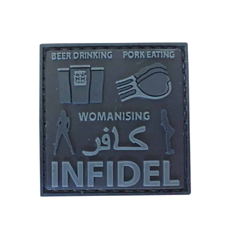 TPB Beer drinking, pork eating, womanising Infidel patch - Socom Tactical Airsoft - -  Airsoft