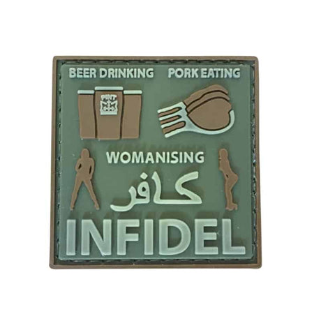 TPB Beer drinking, pork eating, womanising Infidel patch - Socom Tactical Airsoft - -  Airsoft