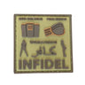 TPB Beer drinking, pork eating, womanising Infidel patch - Socom Tactical Airsoft - -  Airsoft