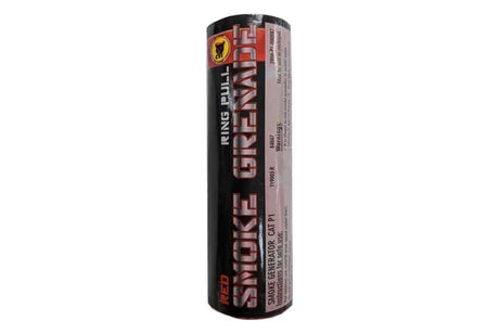 Black Cat Ring pull smoke grenade (Red)-Black Cat-Socom Tactical Airsoft