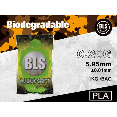 BLS 0.20g Biodegradable BBs (5000) - Socom Tactical Airsoft Fleet - - BLS Airsoft