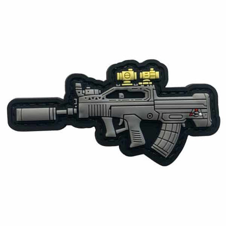 TPB Bullpup Gun PVC Morale Patch - Socom Tactical Airsoft - - The Patch Board Airsoft