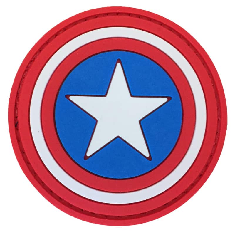 TPB Captain America Shield Patch - Socom Tactical Airsoft - - The Patch Board Airsoft