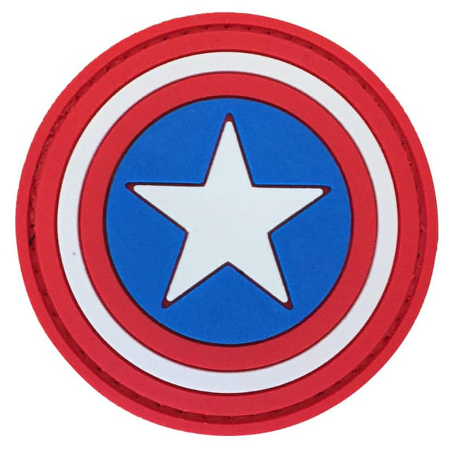 TPB Captain America Shield Patch - Socom Tactical Airsoft - - The Patch Board Airsoft