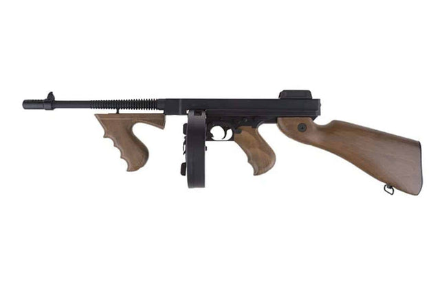 Cyma M1928 Thompson "Chicago Typewriter" Submachine Gun (CM.051) - Socom Tactical Airsoft Fleet - - Cyma Airsoft