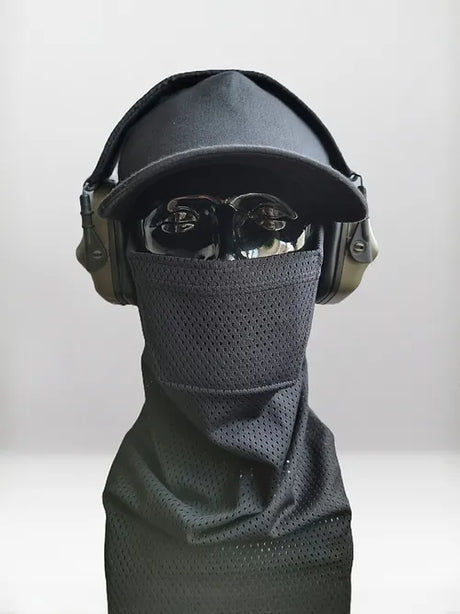 Delta Mike Mk3 / Mini Face Protection Snood-Delta Mike-Black-Mk3-Socom Tactical Airsoft