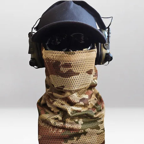 Delta Mike Mk3 / Mini Face Protection Snood-Delta Mike-Multicam-Mk3-Socom Tactical Airsoft