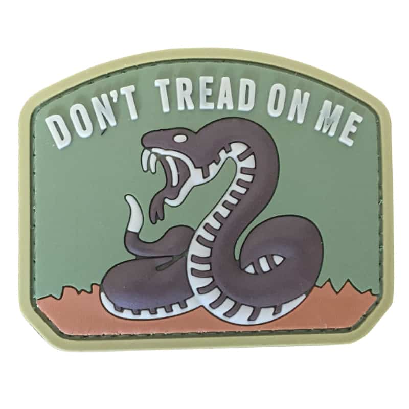 TPB Don't Tread On Me Snake Patch - Socom Tactical Airsoft - -  Airsoft