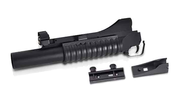 E&C M203 Grenade Launcher With 3 Mounts (Long)-E&amp;C-Socom Tactical Airsoft