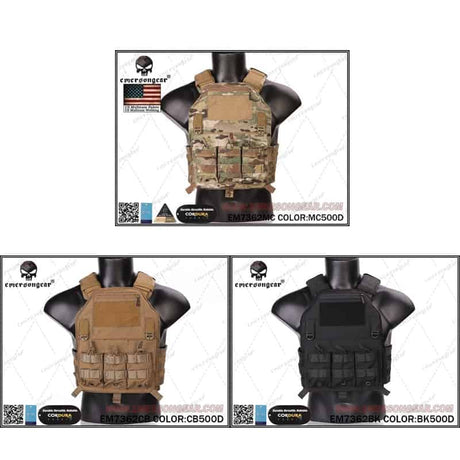 Emerson gear 420 Plate Carrier - Socom Tactical Airsoft Fleet - - Emerson Gear Airsoft