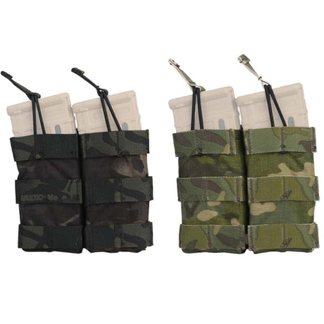 Emerson Double 5.56 Open Top Magazine Pouch - Socom Tactical Airsoft Fleet - - Emerson Gear Airsoft