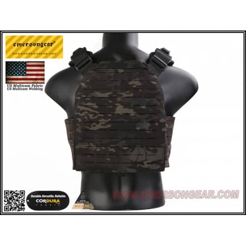 Emerson Gear FS Style Strandhogg Plate Carrier - Multicam Black - Socom Tactical Airsoft - -  Airsoft