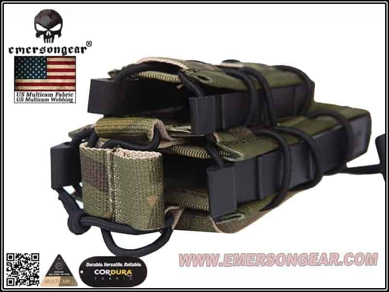 Emerson Dual Decker Magazine Pouch - Multicam Tropic - Socom Tactical Airsoft - -  Airsoft