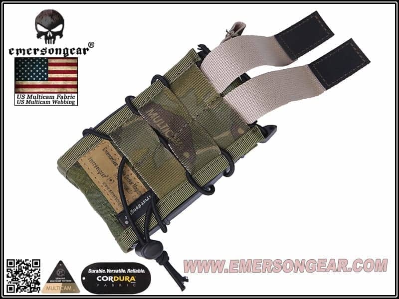 Emerson Dual Decker Magazine Pouch - Multicam Tropic - Socom Tactical Airsoft - -  Airsoft