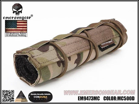 Emerson Gear Airsoft Suppressor Cover (18cm) - Multicam From Emerson Gear