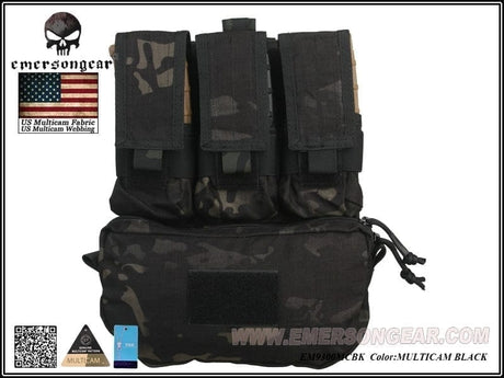 Emerson Gear Assault Back Panel-Emerson Gear-Multicam Black-Socom Tactical Airsoft