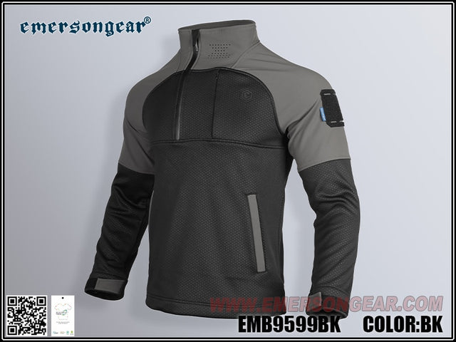 Emerson Blue Label Rhinoceros Breathable Top – Black - Socom Tactical Airsoft - - Emerson Gear Airsoft