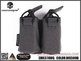 Emerson Gear Double Pistol Pouch For Frame Carrier-Emerson Gear-Grey-Socom Tactical Airsoft