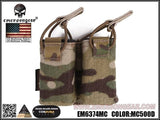 Emerson Gear Double Pistol Pouch For Frame Carrier-Emerson Gear-Multicam-Socom Tactical Airsoft