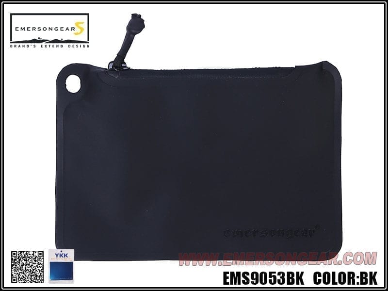 Emerson Gear Waterproof Hot Pressing Pocket (22x14cm) - Black - Socom Tactical Airsoft - - Emerson Gear Airsoft