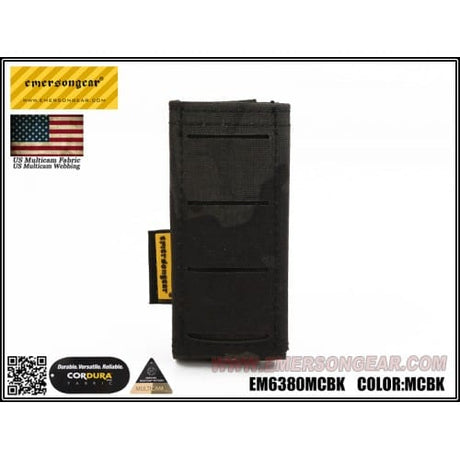 Emerson Gear LCS Multi-Calibre Pistol Magazine Pouch-Emerson Gear-Black-Socom Tactical Airsoft