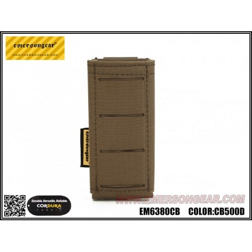 Emerson Gear LCS Multi-Calibre Pistol Magazine Pouch-Emerson Gear-Coyote Brown-Socom Tactical Airsoft