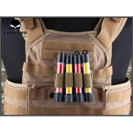 Emerson Gear Molle MK5 Holder - Coyote Brown - Socom Tactical Airsoft Fleet - - Emerson Gear Airsoft