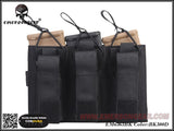 Emerson 5.56 and Pistol Triple Open Top Magazine Pouch - Socom Tactical Airsoft - -  Airsoft