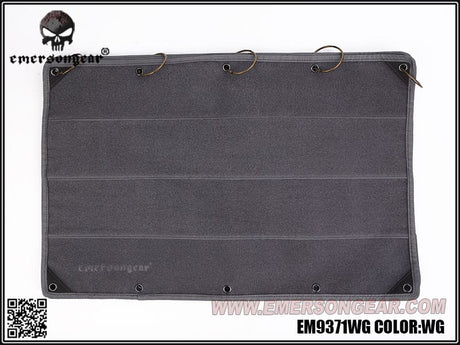 Emerson Gear Large Patch folder -  Grey - Socom Tactical Airsoft - - Emerson Gear Airsoft