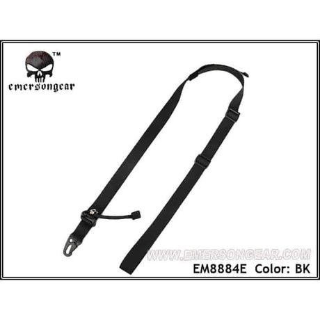 Emerson Gear Quick-Adjust 2 Point Sling-Emerson Gear-Black-Socom Tactical Airsoft