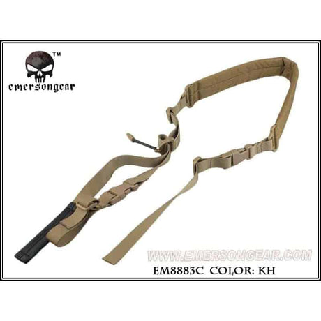 Emerson Gear Quick-Adjust Padded 2 Point Sling-Emerson Gear-Khaki-Socom Tactical Airsoft