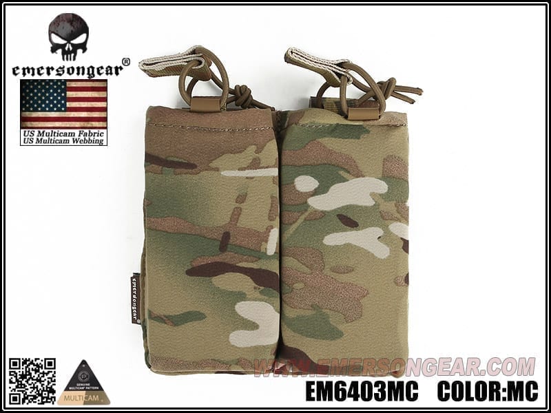 Emerson Gear Double mag pouch for Frame Plate Carrier - Socom Tactical Airsoft - -  Airsoft