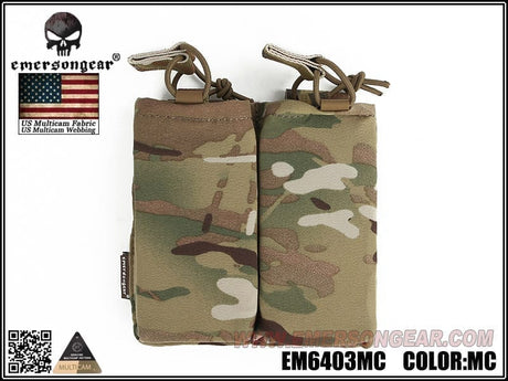 Emerson Gear Double mag pouch for Frame Plate Carrier - Socom Tactical Airsoft Fleet - -  Airsoft